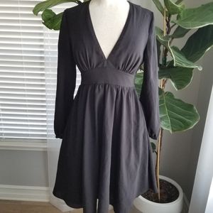 Juicy couture deep v-neck BLACK dress size 4